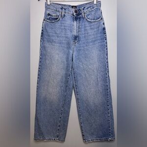 BDG Urban Outfitters High Rise Wide Leg Jeans 30 Light Wash